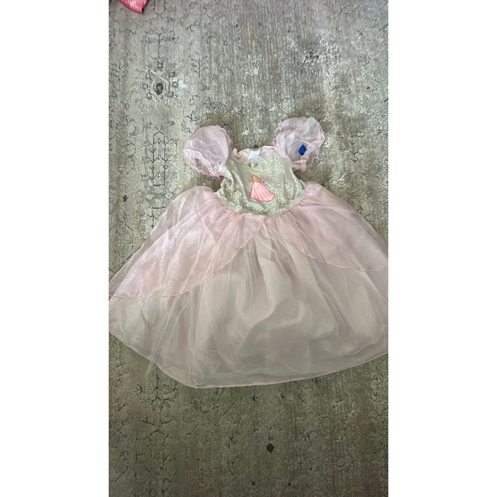 Vintage Disney store princess aurora pink costume 4-6